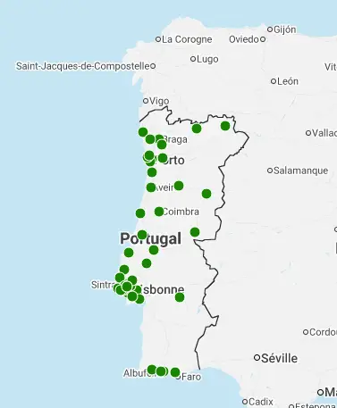 Carte des magasins Leroy Merlin